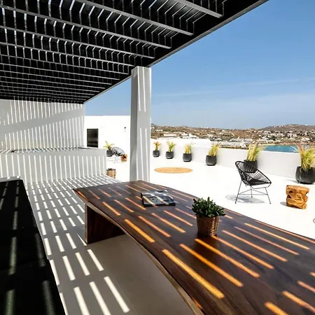 Phenomenal Mykonos 6 Bedrooms Paradise View Panoramic Sea Views Private Infinity Pool Psarou * Psarrou